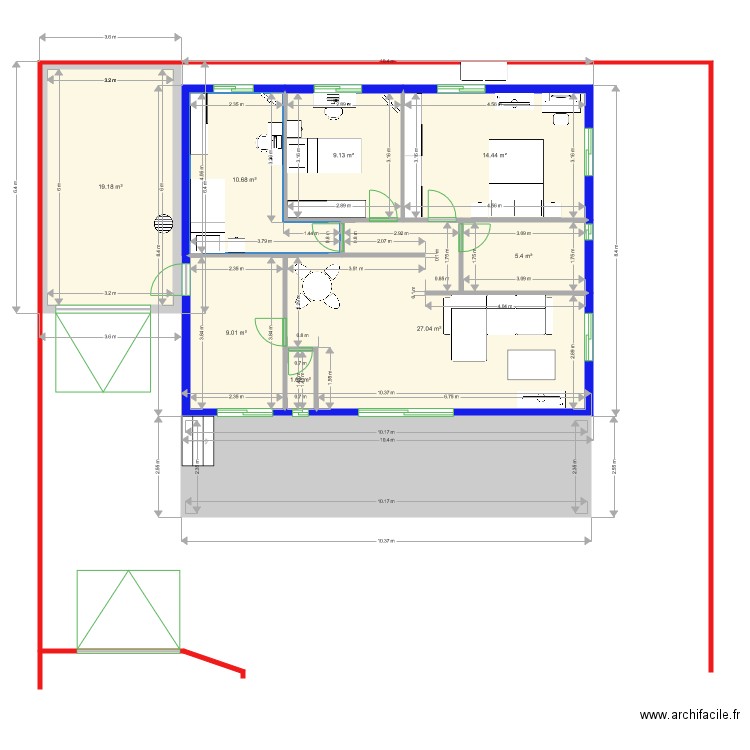 elena 6. Plan de 0 pièce et 0 m2