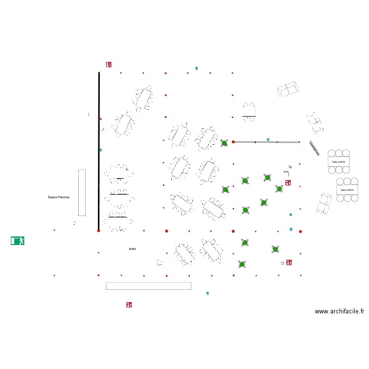 Chapiteaux Cédric et Pauline. Plan de 0 pièce et 0 m2