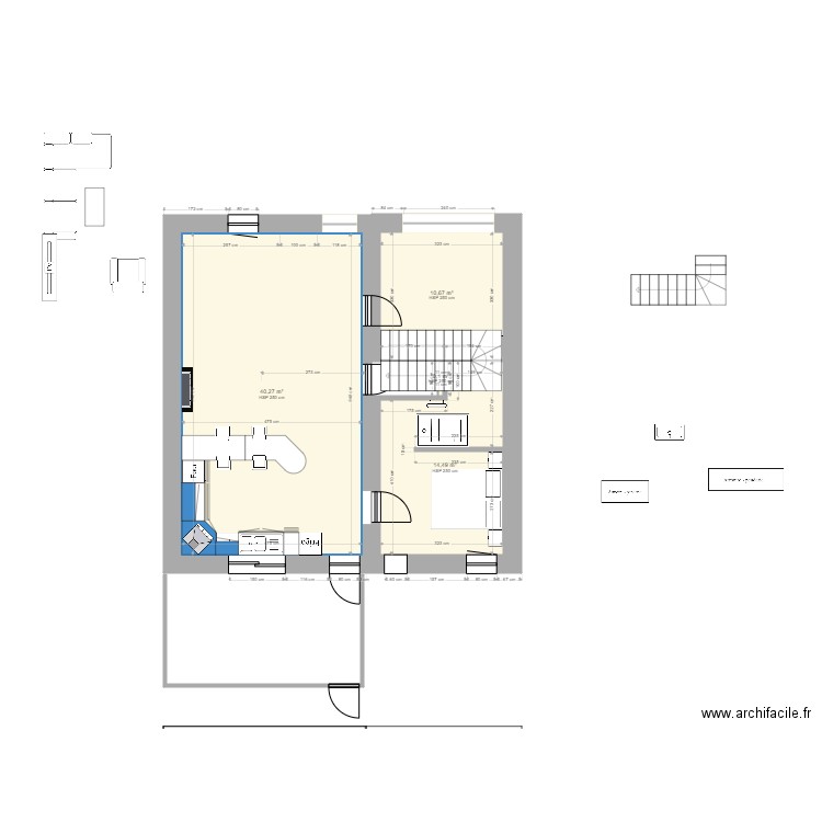Maison Villemur 1. Plan de 9 pièces et 135 m2