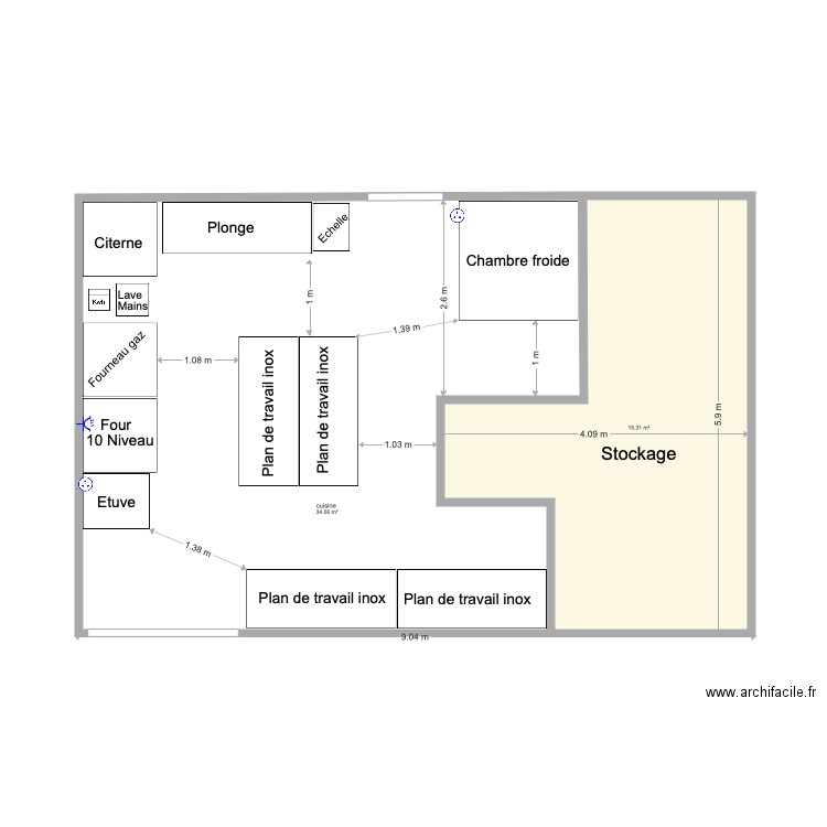 Cuisine Site JOJ2020 v4. Plan de 0 pièce et 0 m2