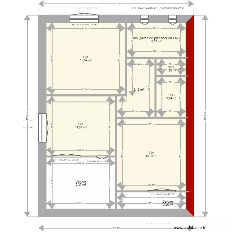 Brassac n° 2. Plan de Brassac n° 2. Plan de