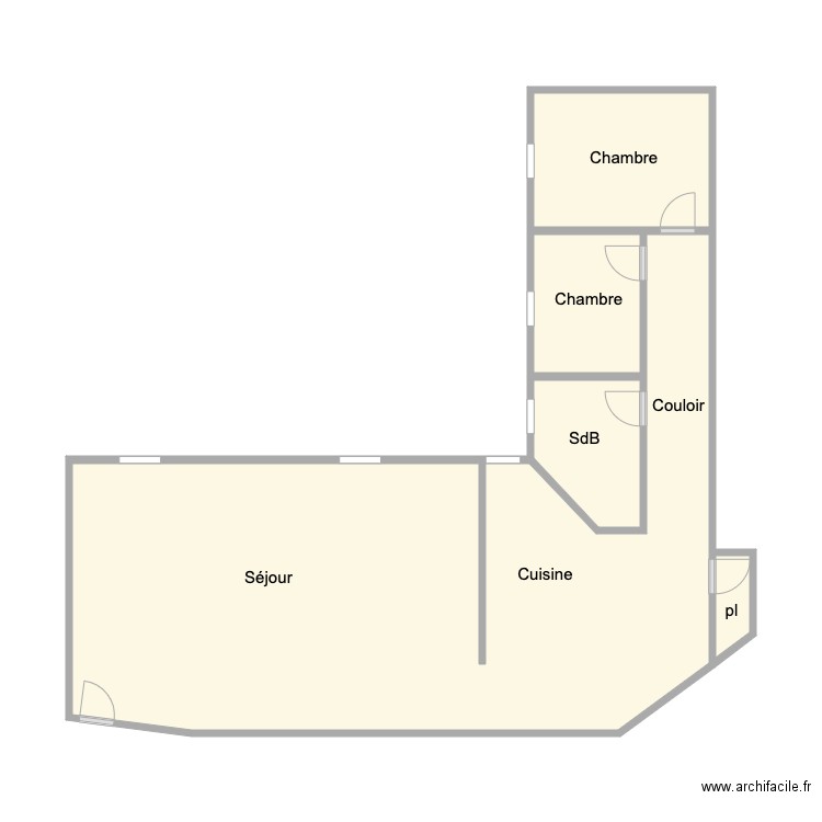 croquis diags campo formio. Plan de 0 pièce et 0 m2