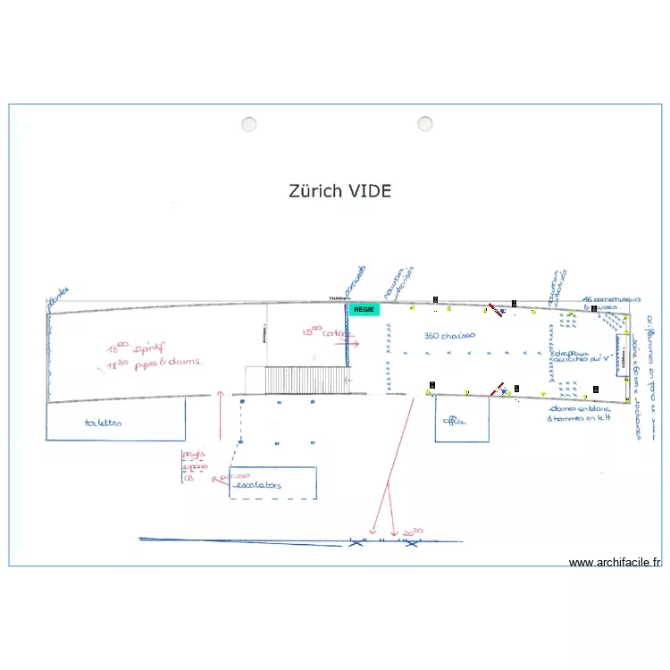 Zurich Starling. Plan de 
