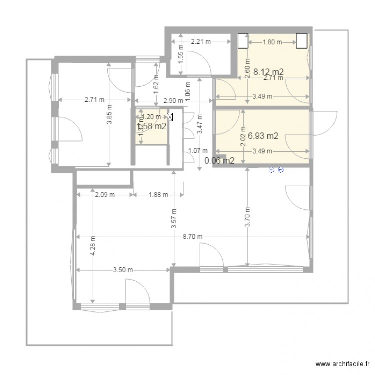 Nendaz sans paroi. Plan de 0 pièce et 0 m2