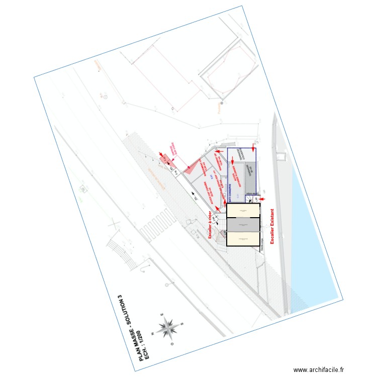 PLAN AMENAGEMENT ALGECO 2. Plan de 0 pièce et 0 m2