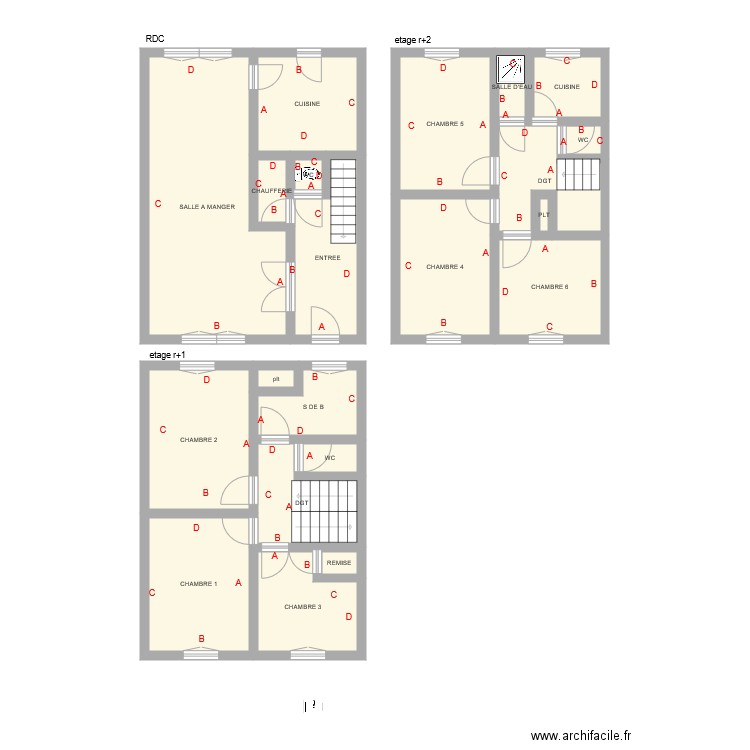 SAUVAGE. Plan de 0 pièce et 0 m2