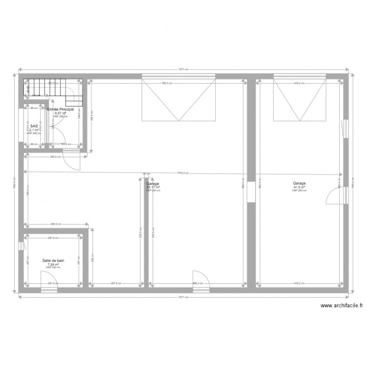 Morgane REZ DE CHAUSSEE. Plan de 0 pièce et 0 m2