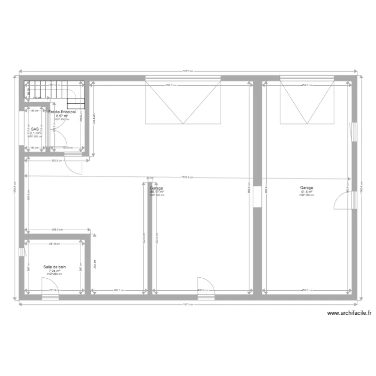 Morgane REZ DE CHAUSSEE. Plan de 