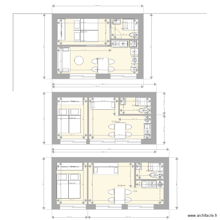 grange 2. Plan de 0 pièce et 0 m2