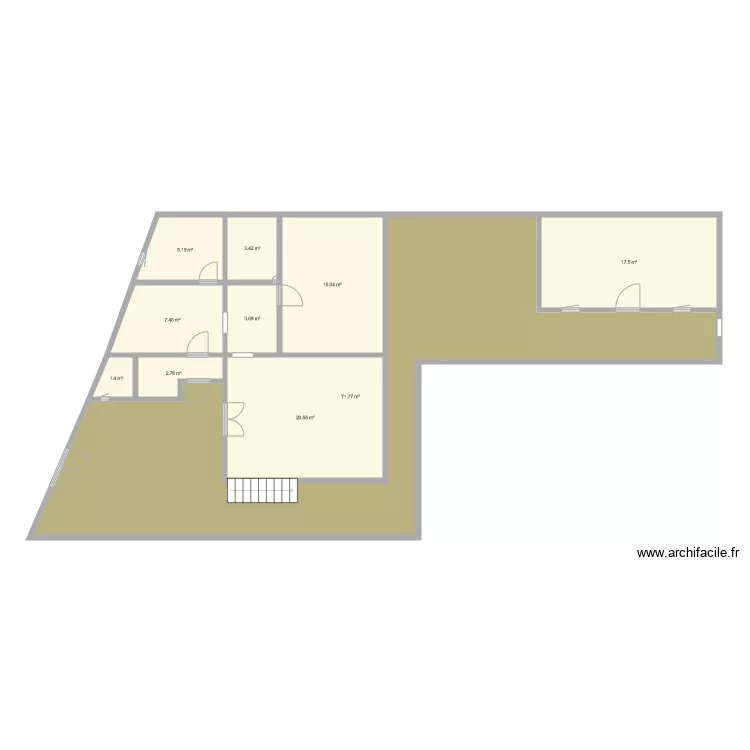 unhais rdc. Plan de unhais rdc. Plan de