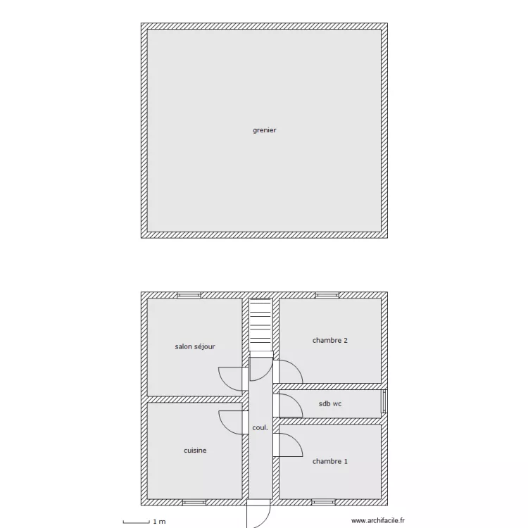 albrech rdc. Plan de 