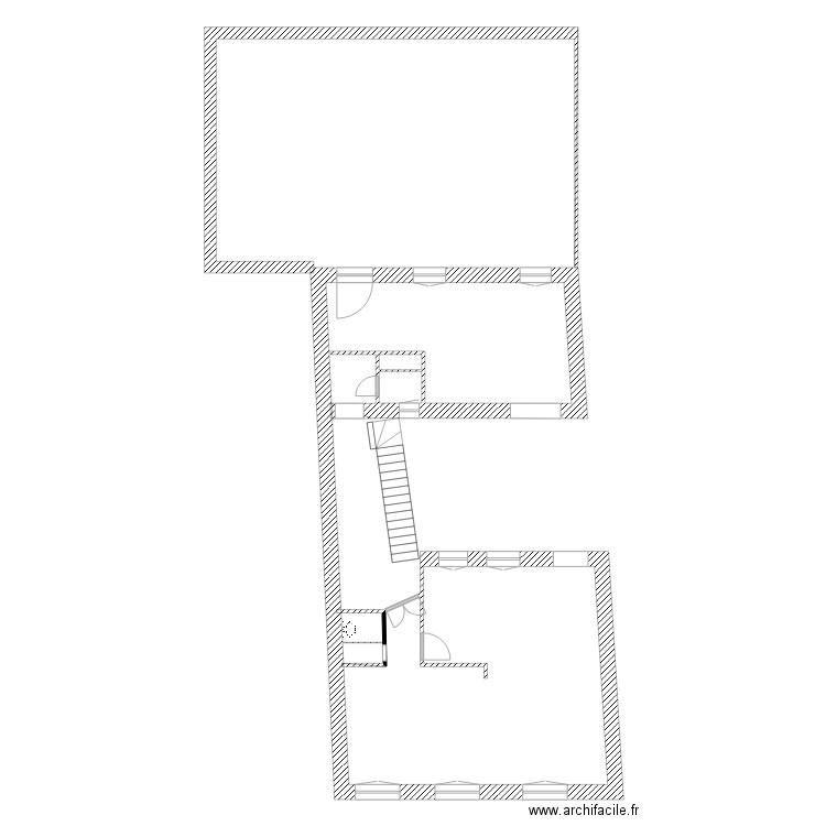 maison R1 et jardin. Plan de 0 pièce et 0 m2