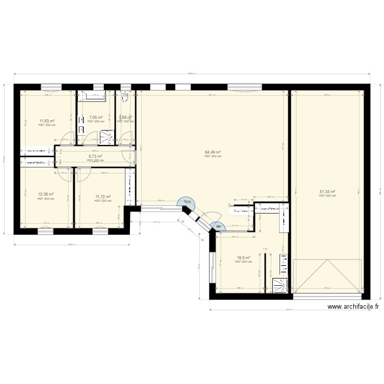 plan max et Johanna. Plan de 0 pièce et 0 m2