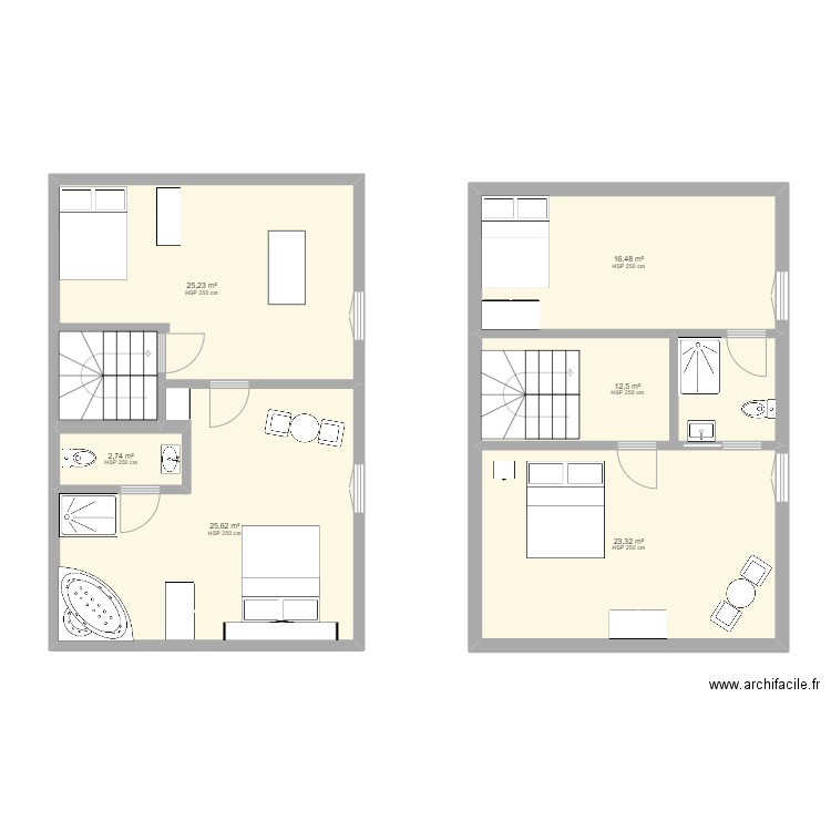 rez de chaussée. Plan de 0 pièce et 0 m2