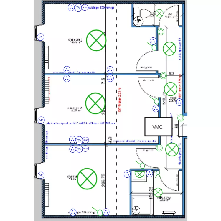 CEZAC ETAGE JULIEN. Plan de CEZAC ETAGE JULIEN. Plan de