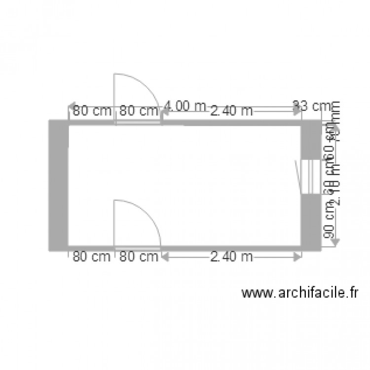 DRESSING021. Plan de 0 pièce et 0 m2