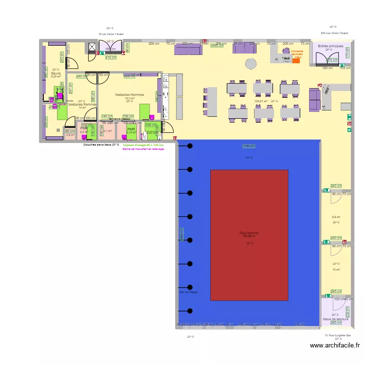 PARTNER S AVENTURE SALLE FORMATION. Plan de PARTNER S AVENTURE SALLE FORMATION. Plan de