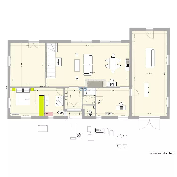 route foret projet1d. Plan de 
