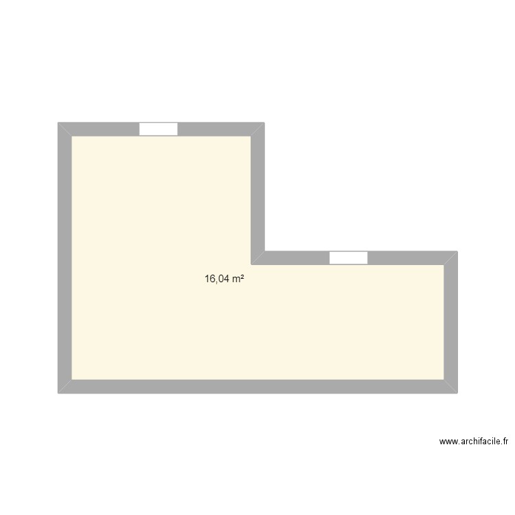 test. Plan de 0 pièce et 0 m2