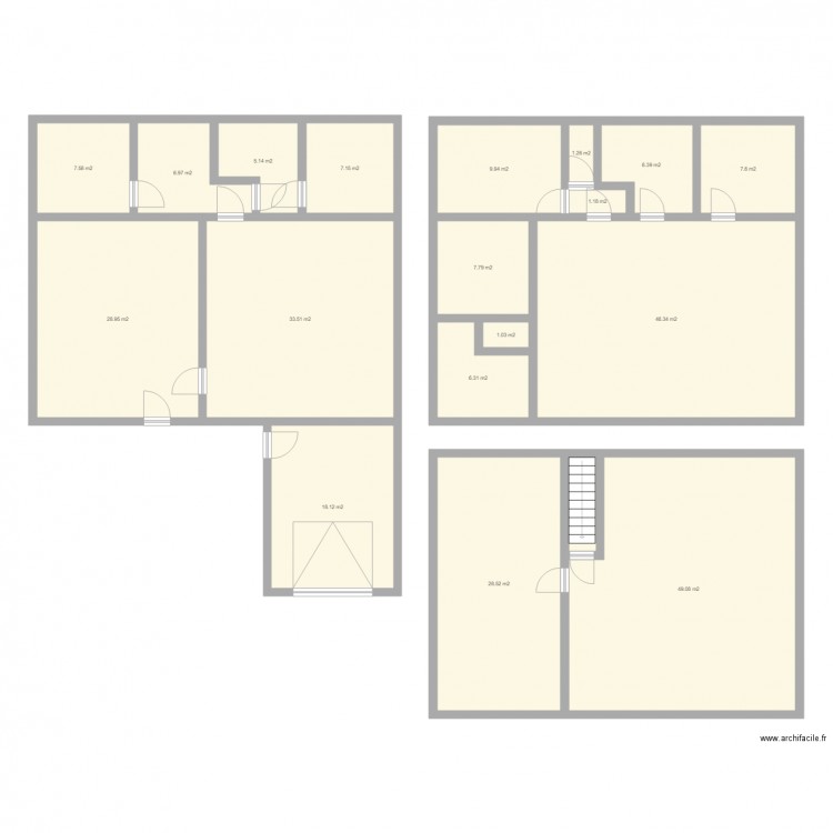 johanson. Plan de 0 pièce et 0 m2