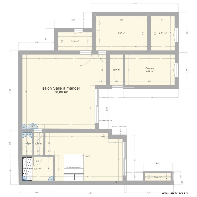 Valcros2. Plan de 0 pièce et 0 m2