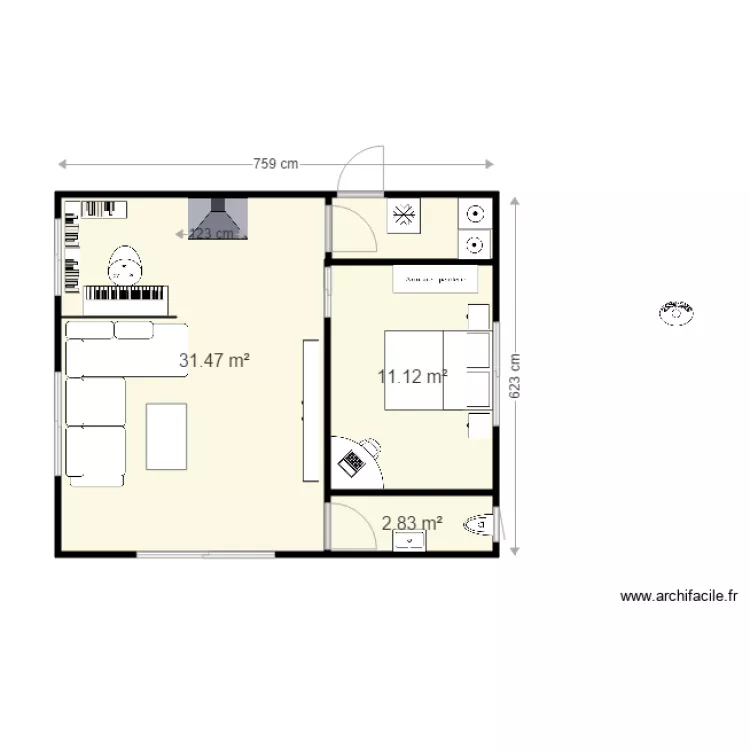 EXTENSION OK ok. Plan de 