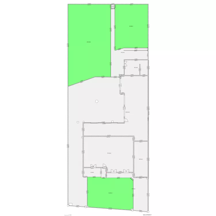 COUR BATIMENTS. Plan de COUR BATIMENTS. Plan de