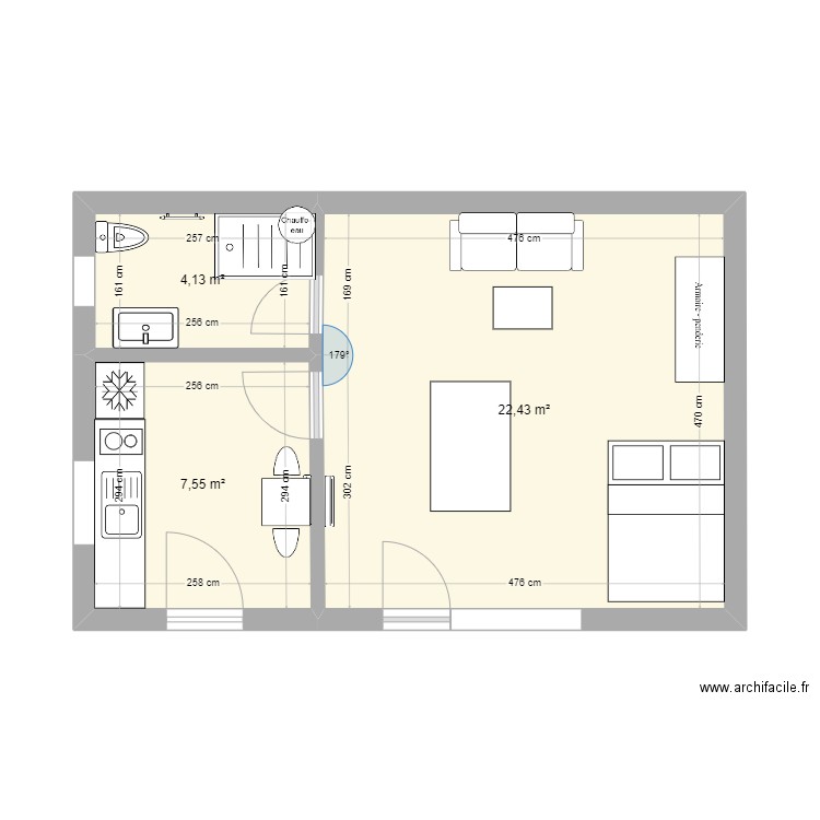 Atelier. Plan de 0 pièce et 0 m2