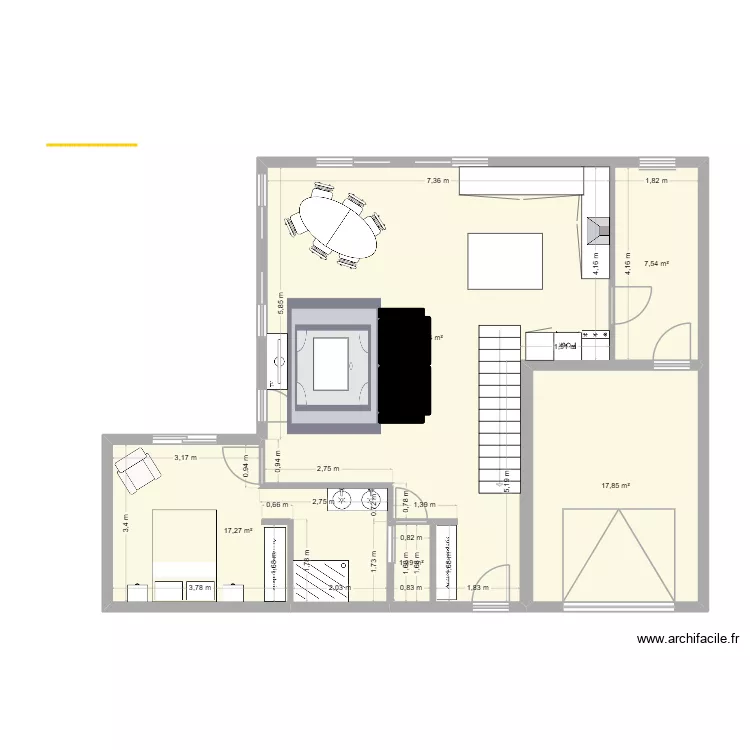 Tarnos rond point 4. Plan de 5  et 94 m²