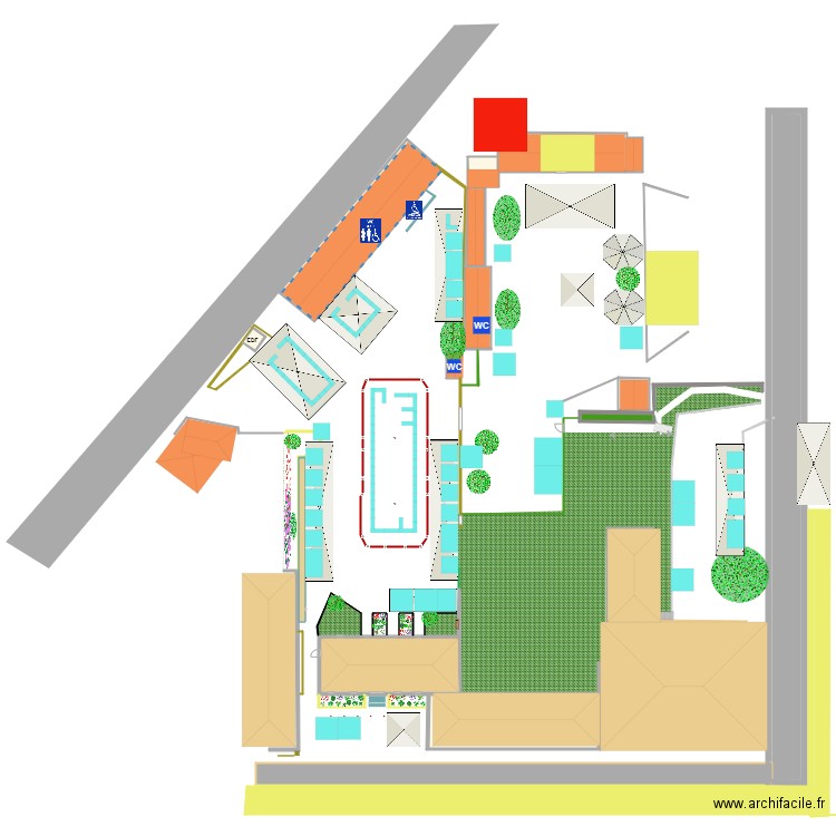 CTX NTN Anaïs Plan général plaquette FDC 2021. Plan de 21 pièces et 2775 m2