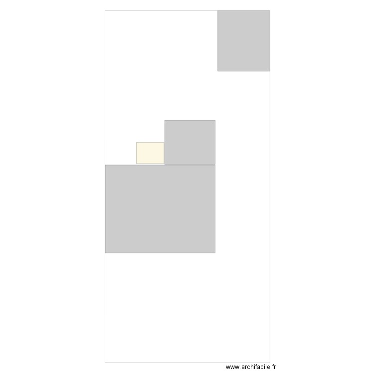 plan de masse. Plan de 0 pièce et 0 m2
