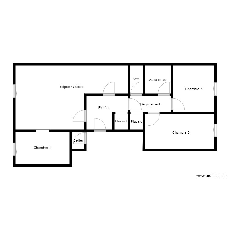 DAVENEL vitre. Plan de 0 pièce et 0 m2