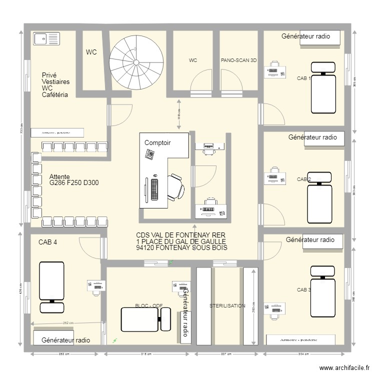 VAL FONTENAY 5 AVEC RADIO. Plan de 0 pièce et 0 m2