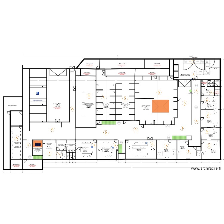 Greta rdc aménagement rdc 4. Plan de 0 pièce et 0 m2