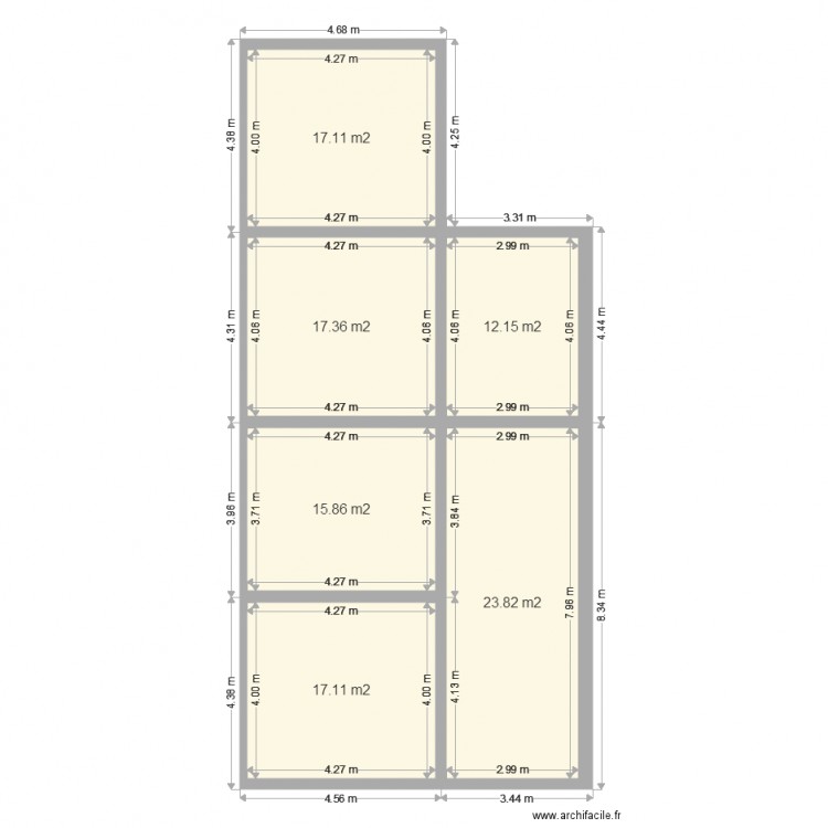 beauséjour. Plan de 0 pièce et 0 m2