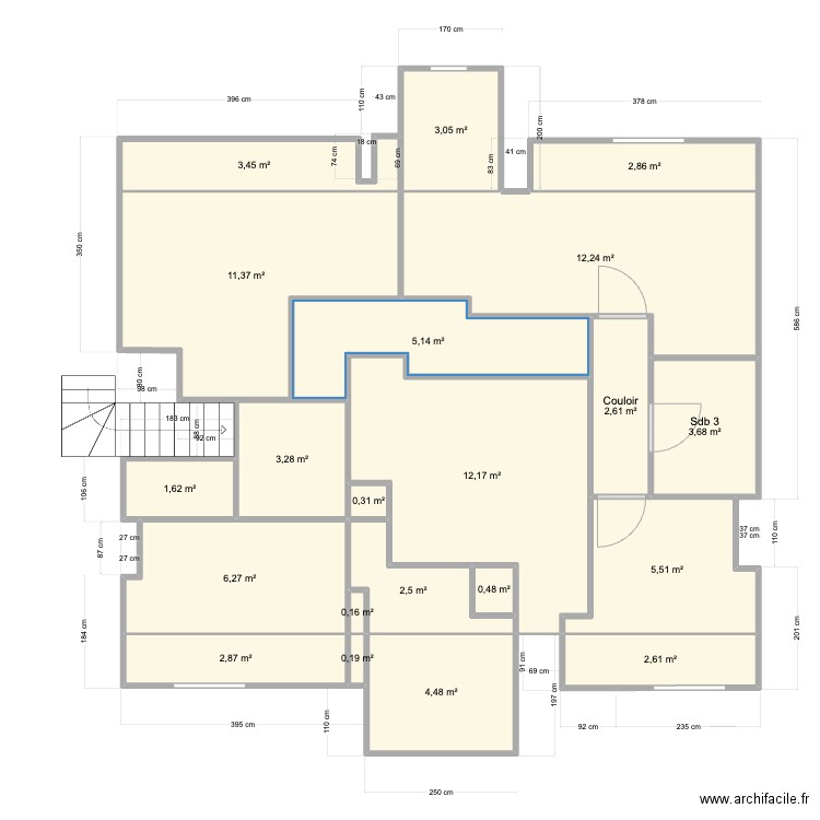 Pornichet1er Base carrez 2. Plan de 0 pièce et 0 m2