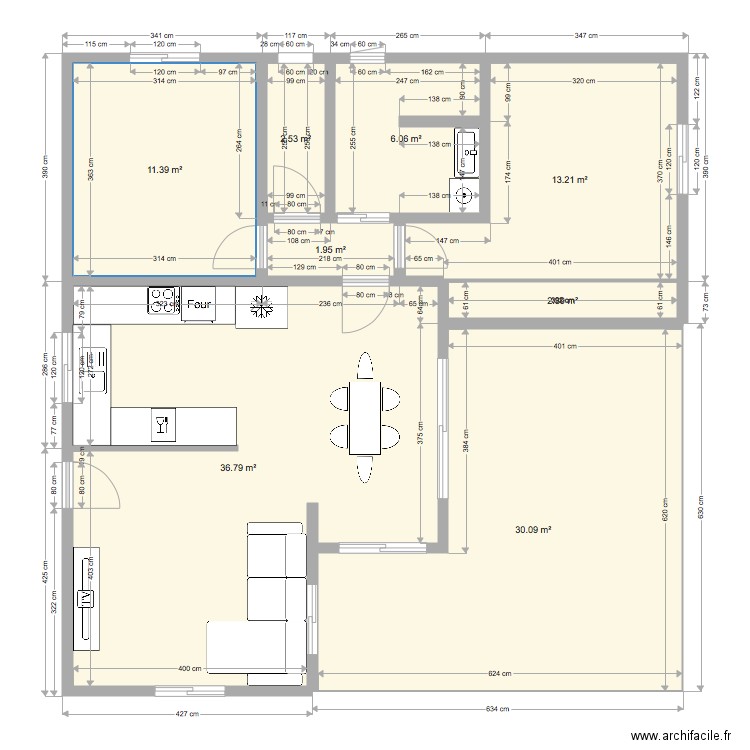 Maison Monrepos2. Plan de 0 pièce et 0 m2