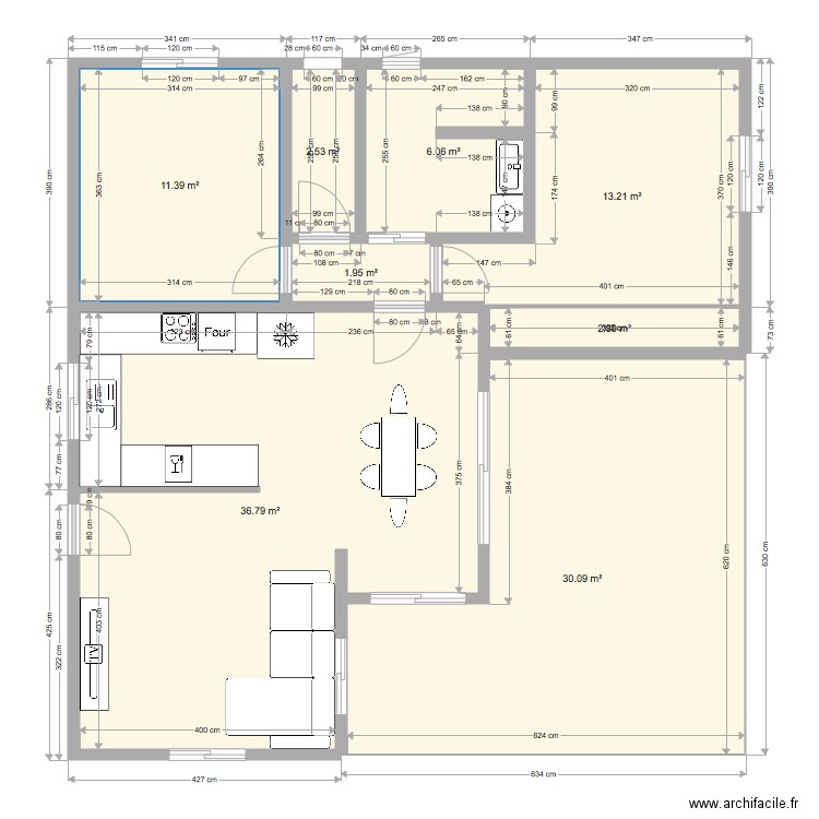 Maison Monrepos2. Plan de 0 pièce et 0 m2