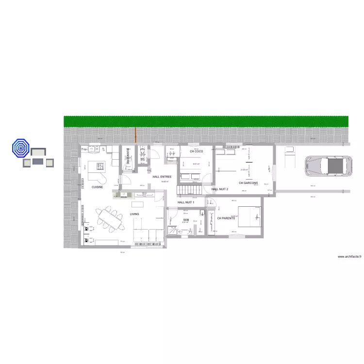EMILE VANDERVELDE. Plan de 