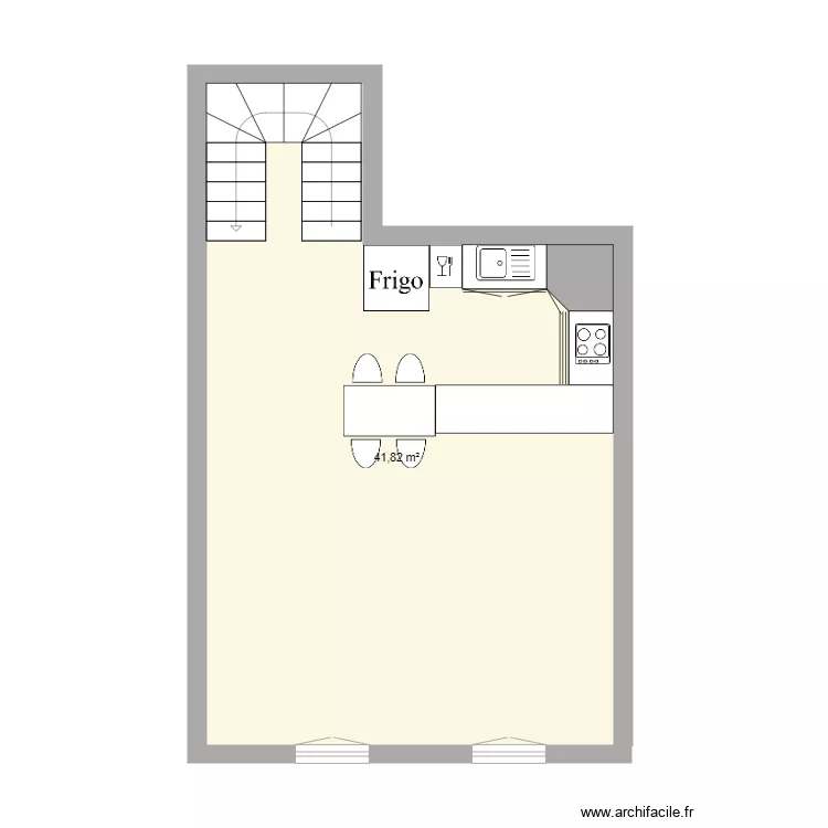maison martin. Plan de 