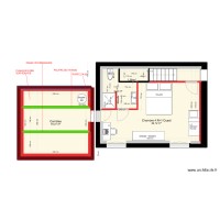 plans 5 NOV 22 chambre 4 R+1 Ouest + AUTRE aménagement SDE+ Combles + mobilier 