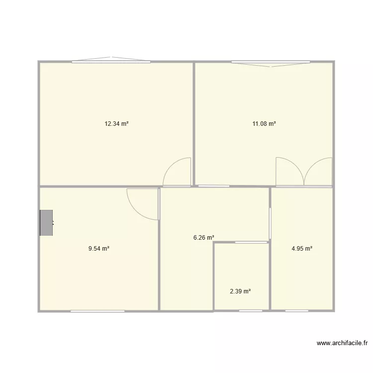 étage. Plan de étage. Plan de