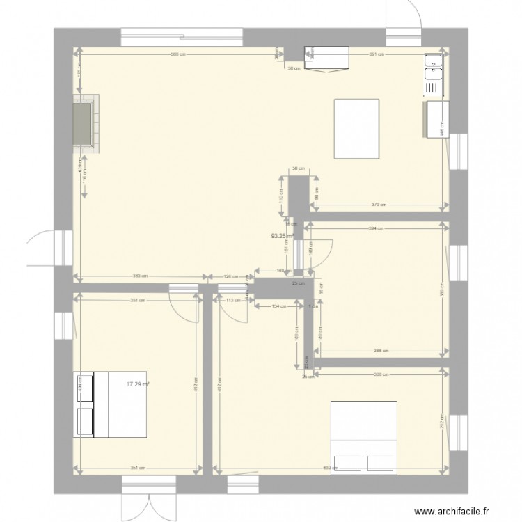 Martine RDC. Plan de 0 pièce et 0 m2