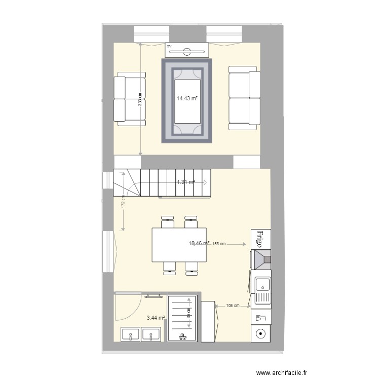 Ouistreham projet 09 04 2021. Plan de 0 pièce et 0 m2