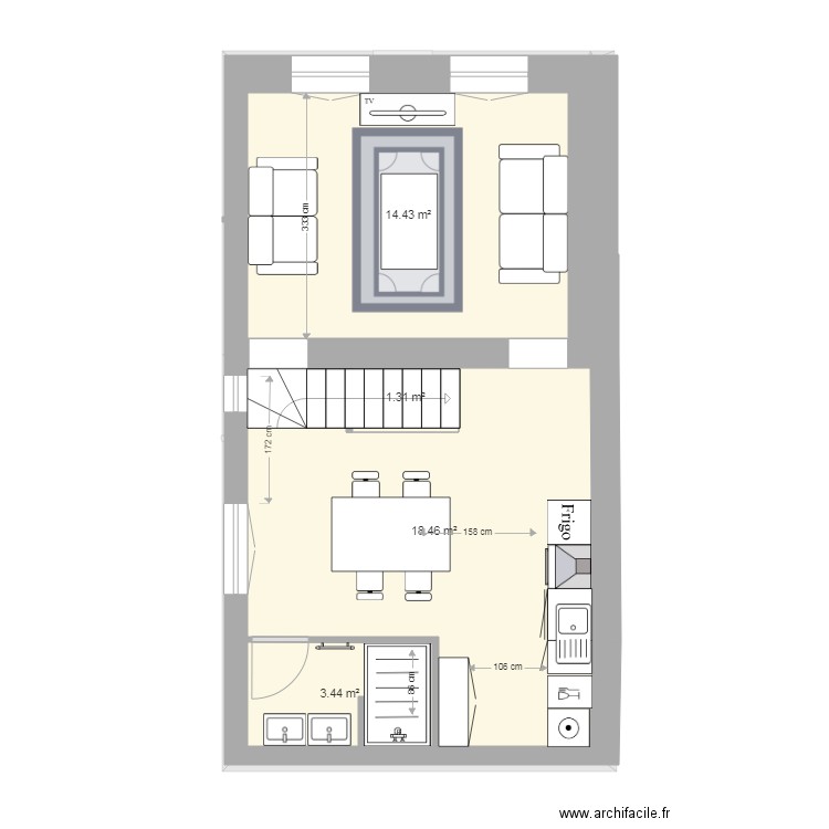 Ouistreham projet 09 04 2021. Plan de 0 pièce et 0 m2