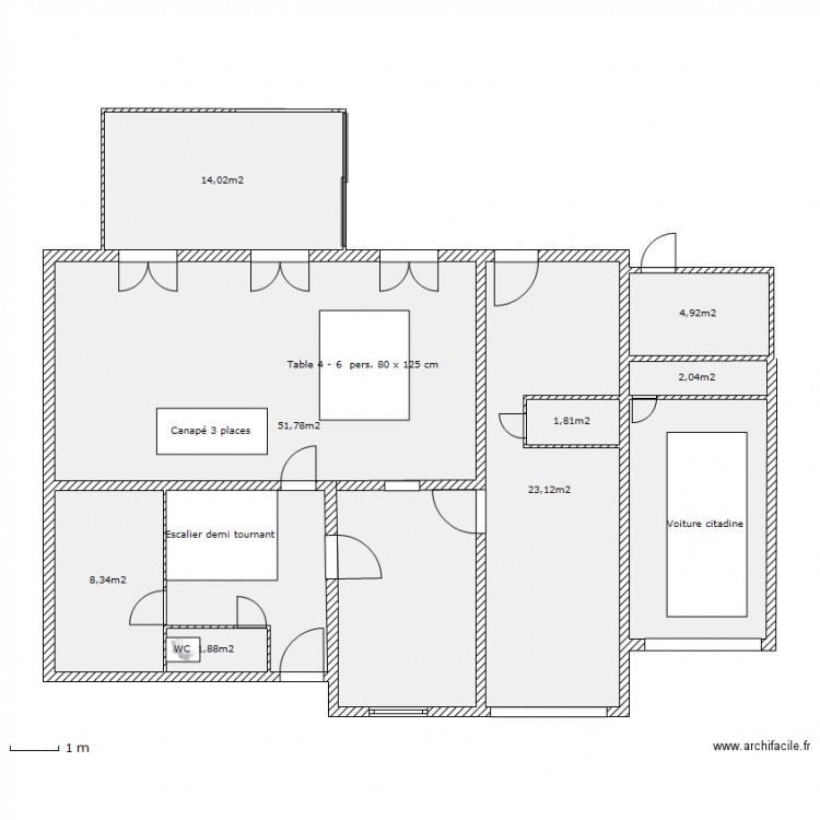 plandk14a. Plan de 0 pièce et 0 m2