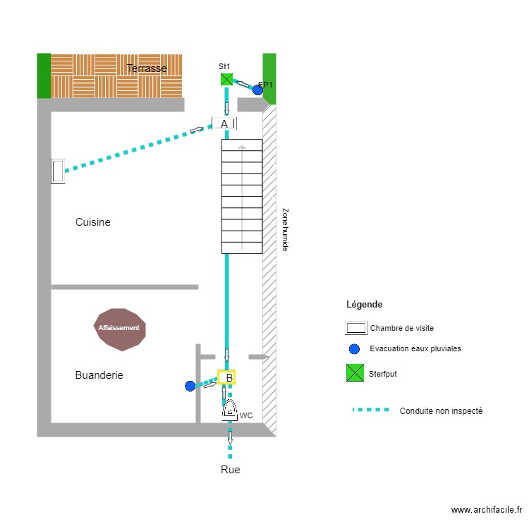 fond du logement. Plan de 0 pièce et 0 m2