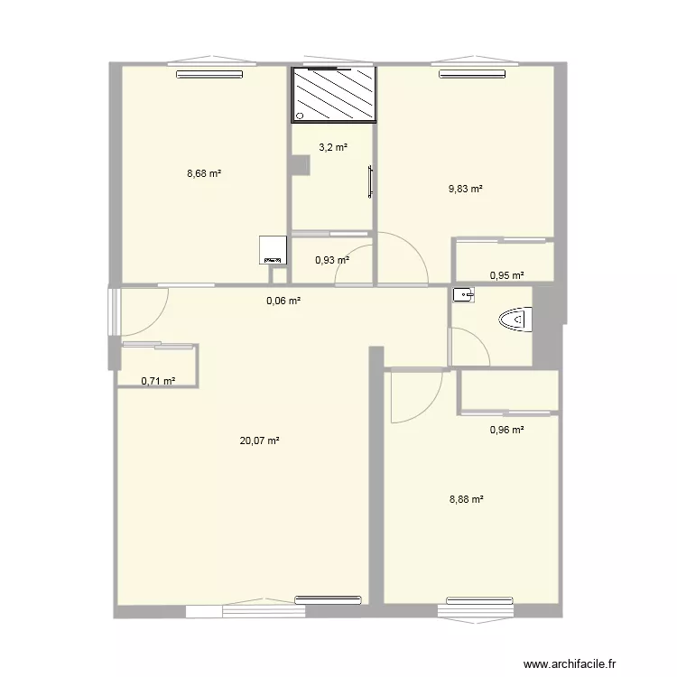appartement valence projet. Plan de appartement valence projet. Plan de