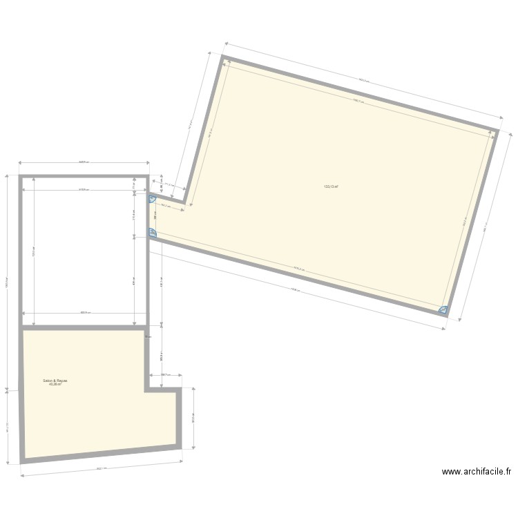 rez de chaussé 3. Plan de 0 pièce et 0 m2