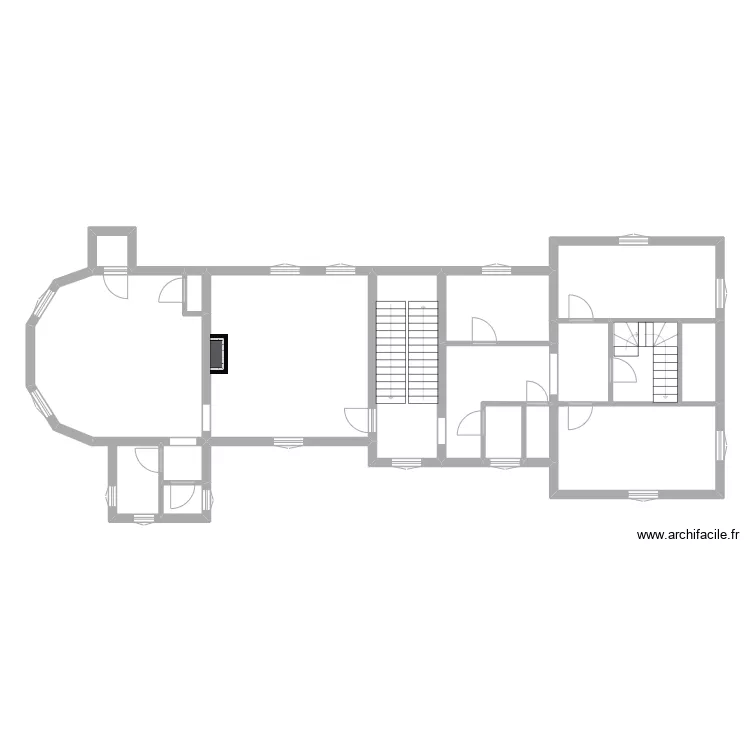 BARBIN MANOIR ETAGE. Plan de 